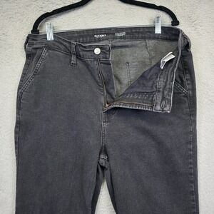 Old Navy Jeans Womens 14 Black Extra High Rise Flare Trouser Cowgirl Western Y2K